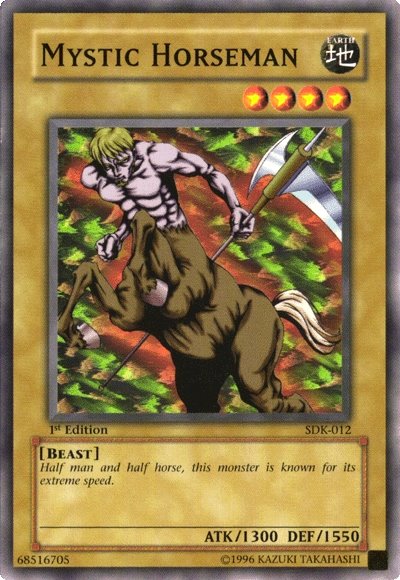 Mystic Horseman [SDK-012] Common | Good Games Adelaide SA