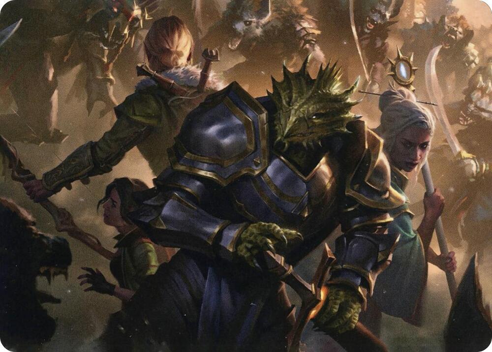 You Come to the Gnoll Camp Art Card 42 (Art Series: Adventures in the Forgotten Realms)  | Good Games Adelaide SA