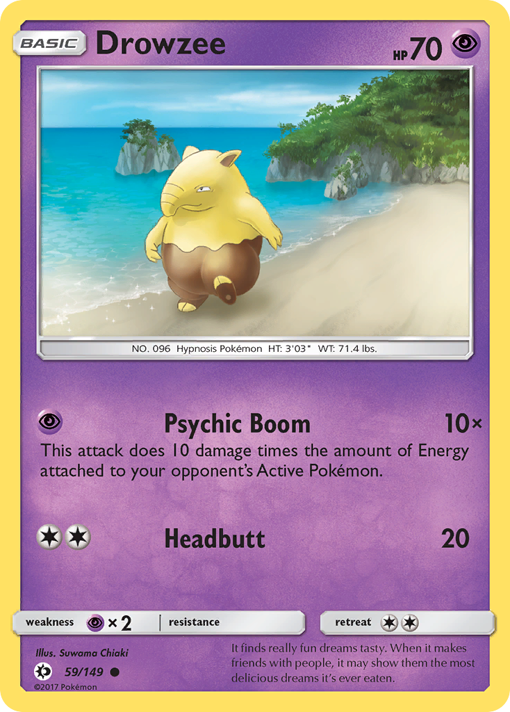 Drowzee (59/149) [Sun & Moon: Base Set] | Good Games Adelaide SA