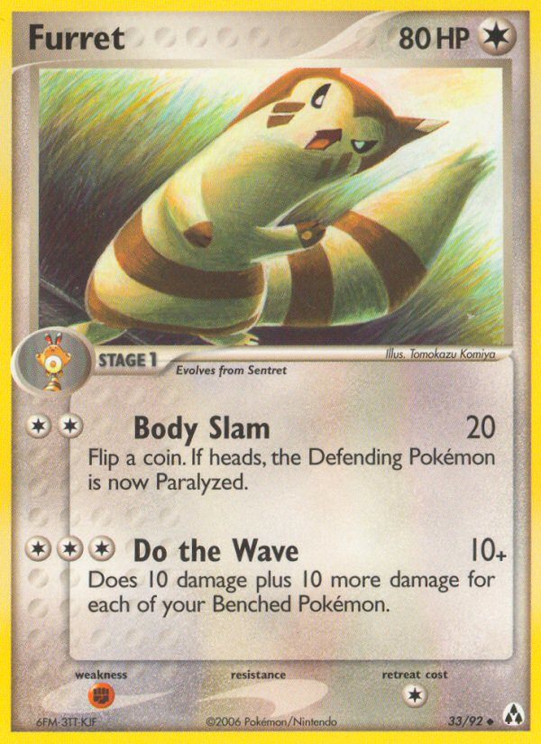 Furret (33/92) [EX: Legend Maker] | Good Games Adelaide SA