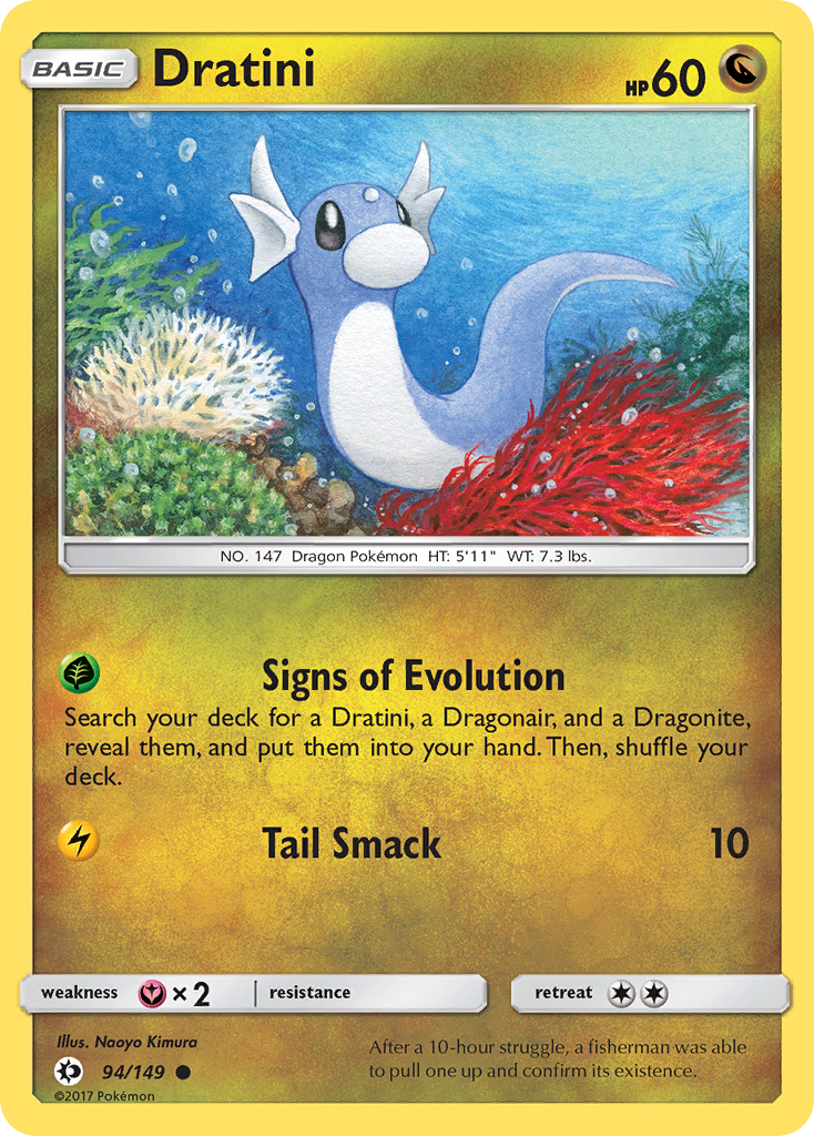 Dratini (94/149) [Sun & Moon: Base Set] | Good Games Adelaide SA
