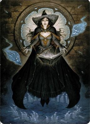 Tasha, the Witch Queen Art Card (76) [Commander Legends: Battle for Baldur's Gate Art Series] | Good Games Adelaide SA