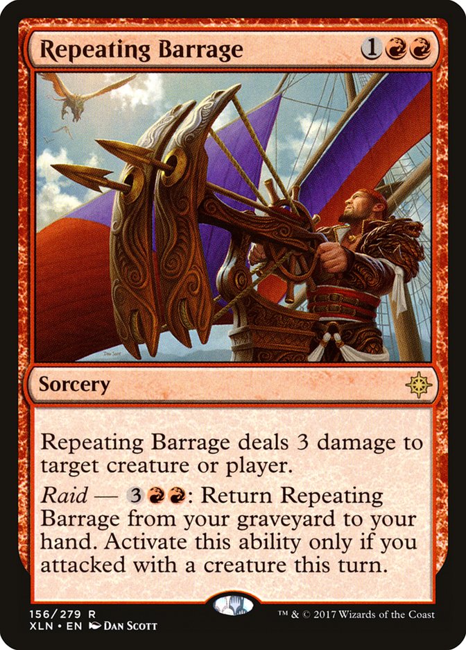 Repeating Barrage [Ixalan] | Good Games Adelaide SA