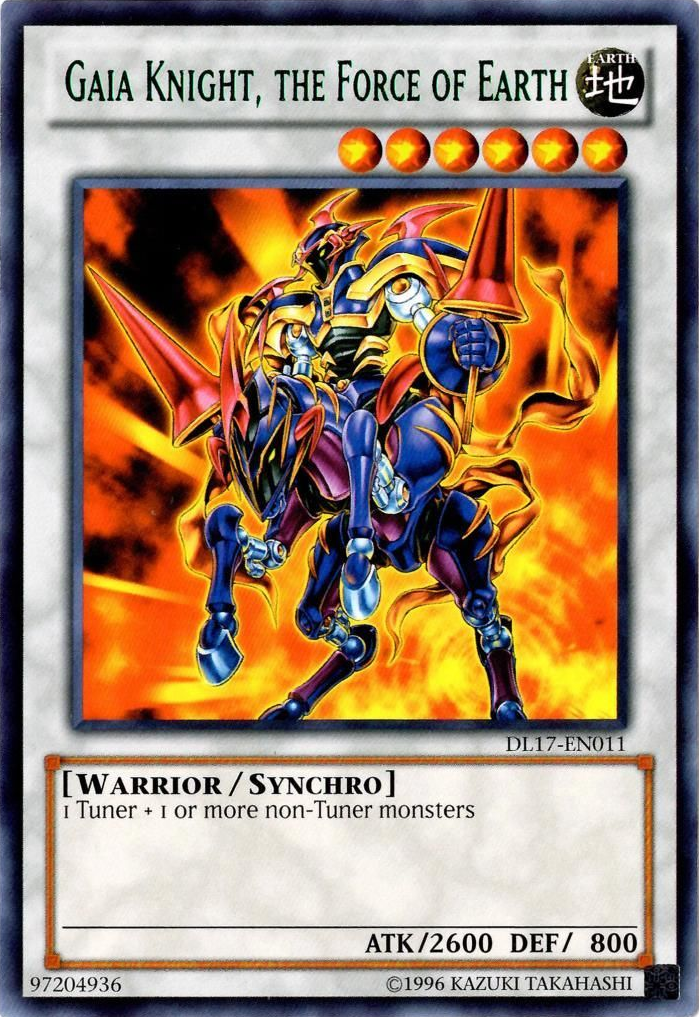 Gaia Knight, the Force of Earth (Green) [DL17-EN011] Rare | Good Games Adelaide SA