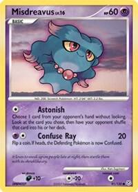 Misdreavus 91/130 (Diamond and Pearl)  | Good Games Adelaide SA