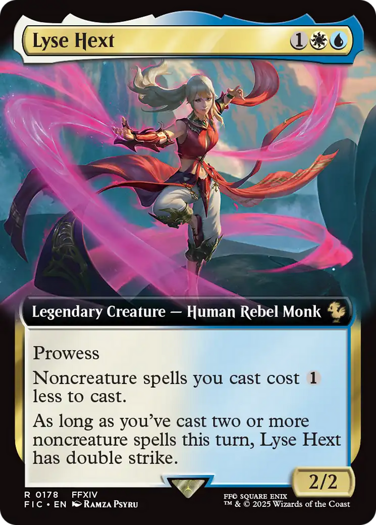 Lyse Hext (Extended Art) [FINAL FANTASY Commander] | Good Games Adelaide SA