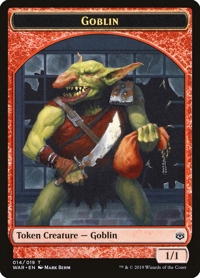 Goblin Token [War of the Spark Tokens] | Good Games Adelaide SA
