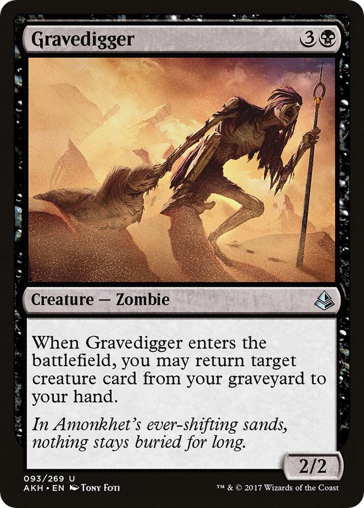 Gravedigger 93 (Amonkhet)  - Foil | Good Games Adelaide SA