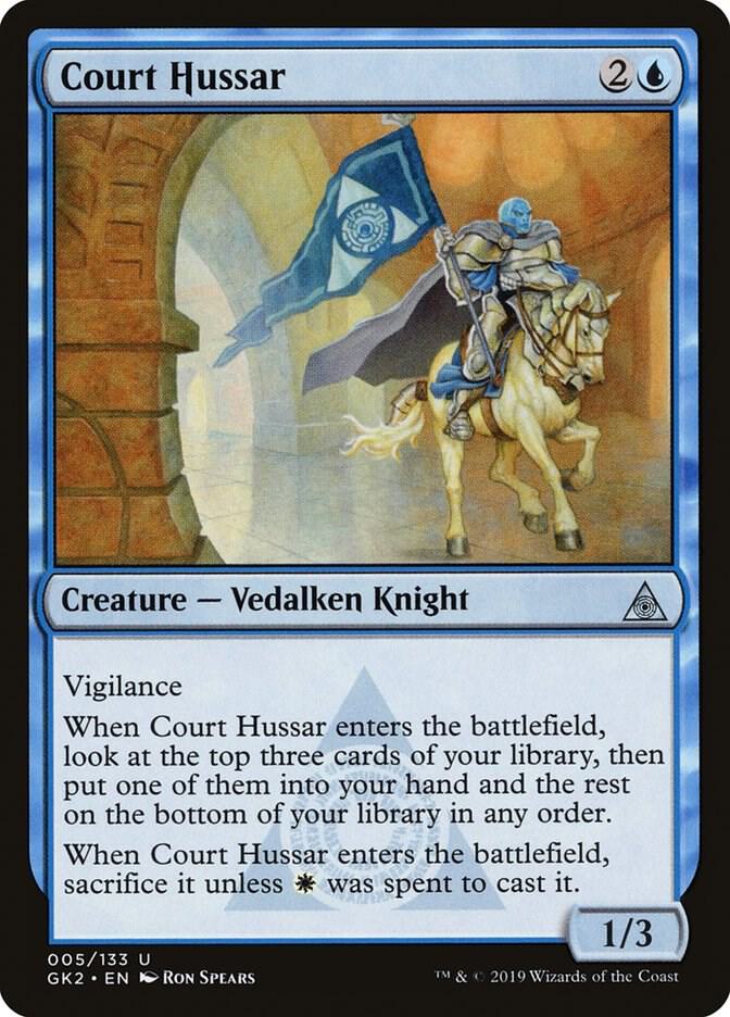 Court Hussar 5 (Ravnica Allegiance: Guild Kits)  | Good Games Adelaide SA