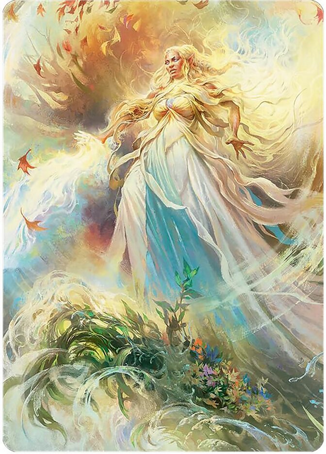 Galadriel, Light of Valinor // Galadriel, Light of Valinor 8 (Art Series: Universes Beyond: The Lord of the Rings: Tales of Middle-earth)  | Good Games Adelaide SA
