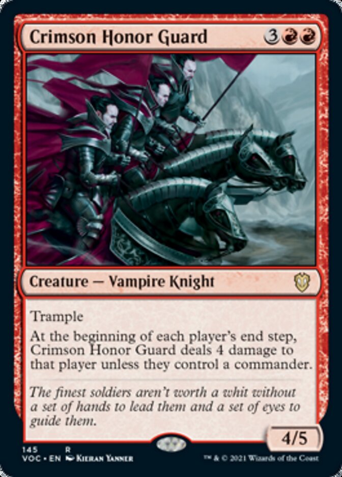 Crimson Honor Guard [Innistrad: Crimson Vow Commander] | Good Games Adelaide SA