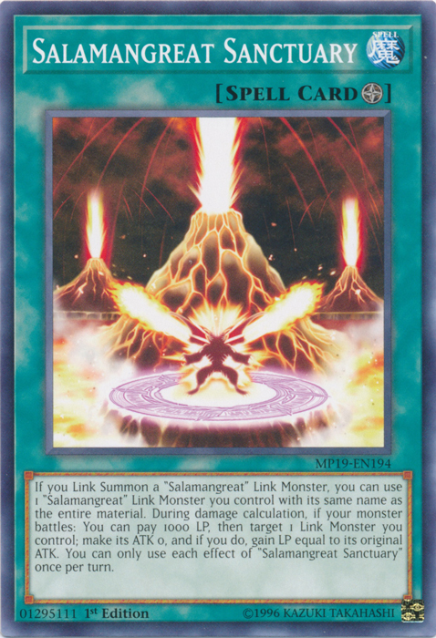 Salamangreat Sanctuary [MP19-EN194] Common | Good Games Adelaide SA