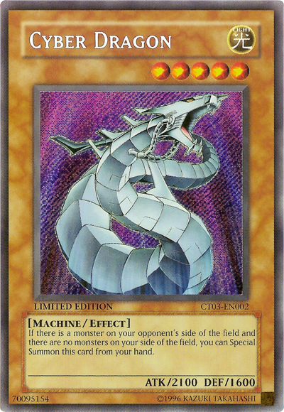 Cyber Dragon [CT03-EN002] Secret Rare | Good Games Adelaide SA