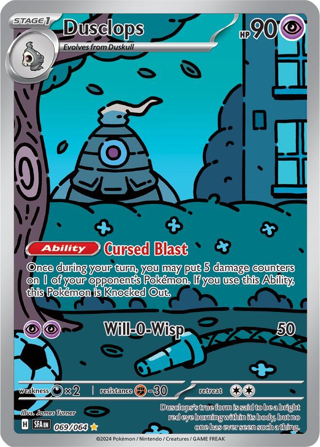 Dusclops 069/064 (SV: Shrouded Fable)  - Holofoil | Good Games Adelaide SA