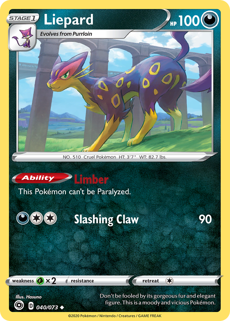 Liepard (040/073) [Sword & Shield: Champion's Path] | Good Games Adelaide SA