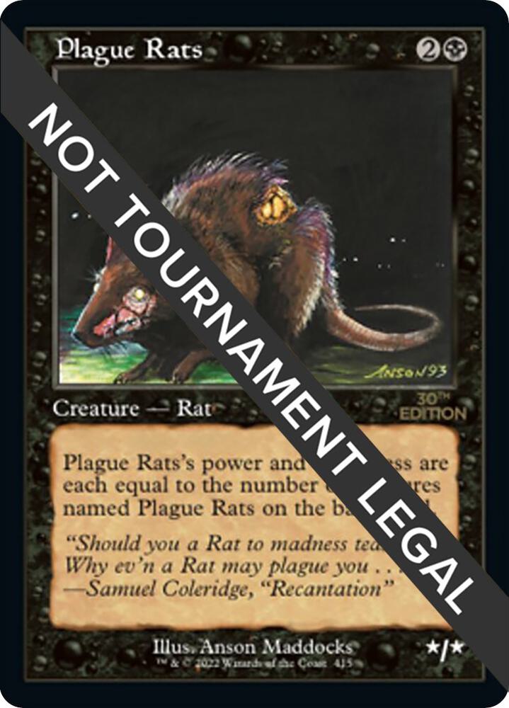 Plague Rats Retro Frame 415 (30th Anniversary Edition)  | Good Games Adelaide SA