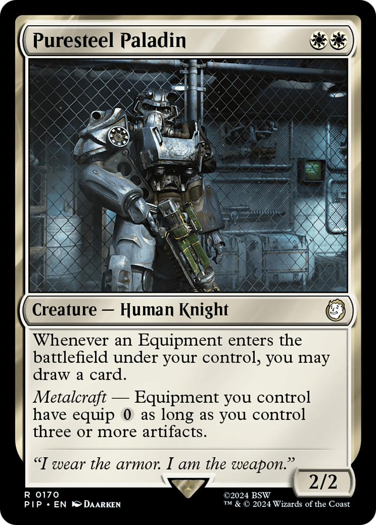 Puresteel Paladin [Fallout] | Good Games Adelaide SA