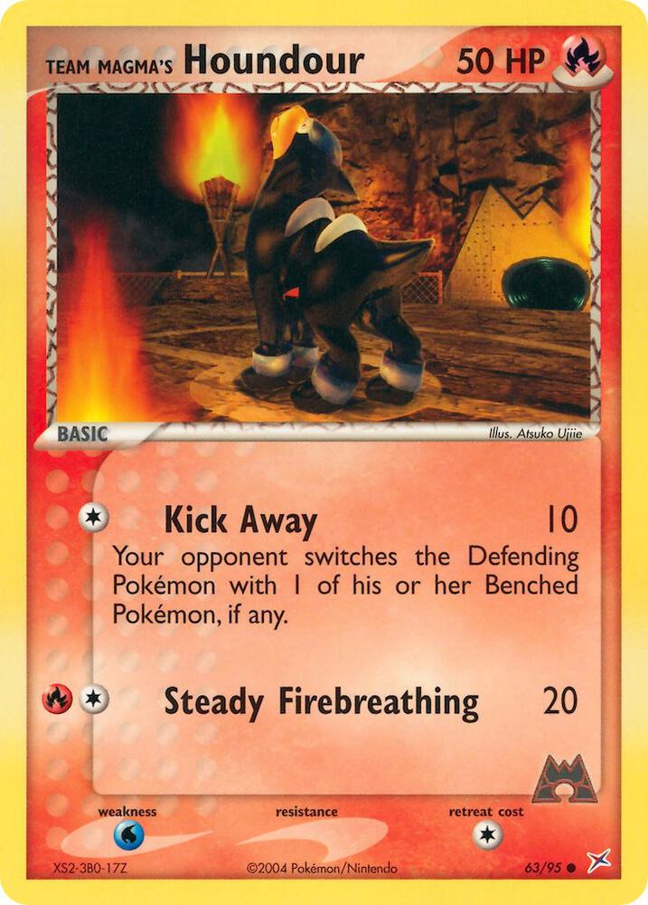 Team Magma's Houndour 63/95 (Team Magma vs Team Aqua)  | Good Games Adelaide SA