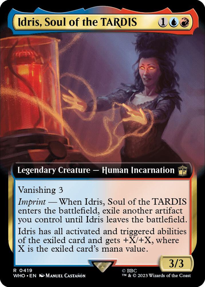 Idris, Soul of the TARDIS 419 (Universes Beyond: Doctor Who)  - Foil | Good Games Adelaide SA