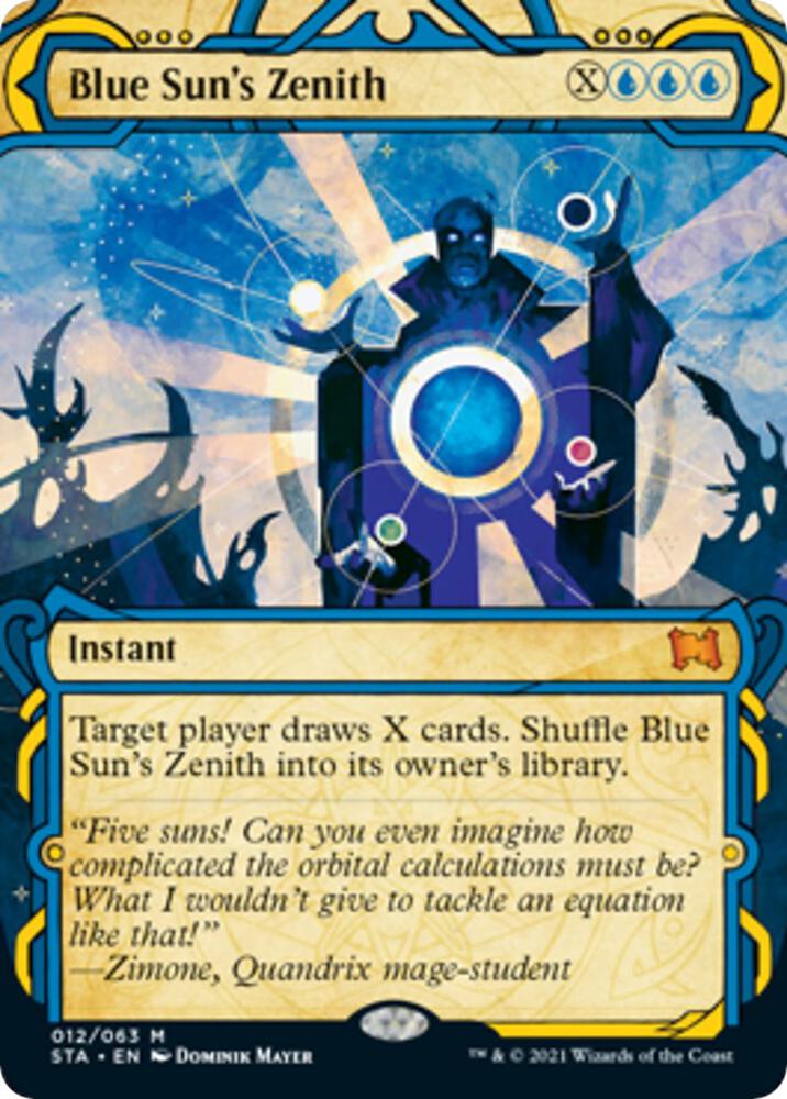 Blue Suns Zenith 12 (Strixhaven: Mystical Archives)  - Foil | Good Games Adelaide SA