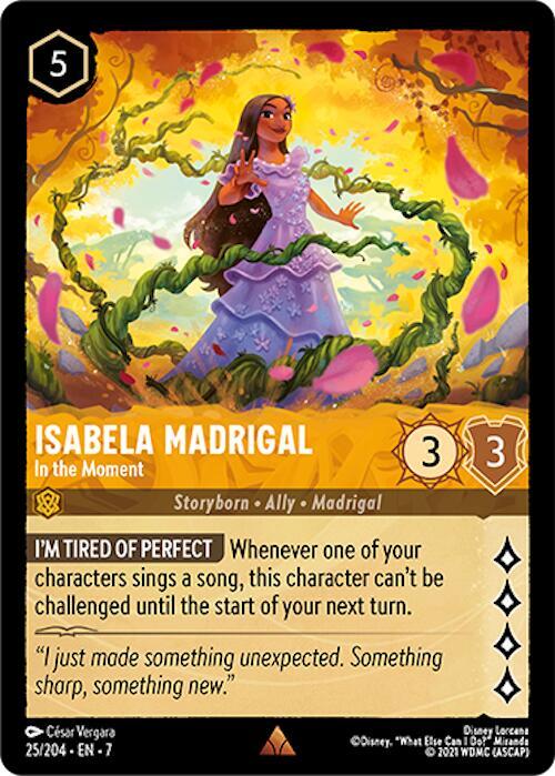 Isabela Madrigal In the Moment 25/204 (Archazia's Island)  | Good Games Adelaide SA