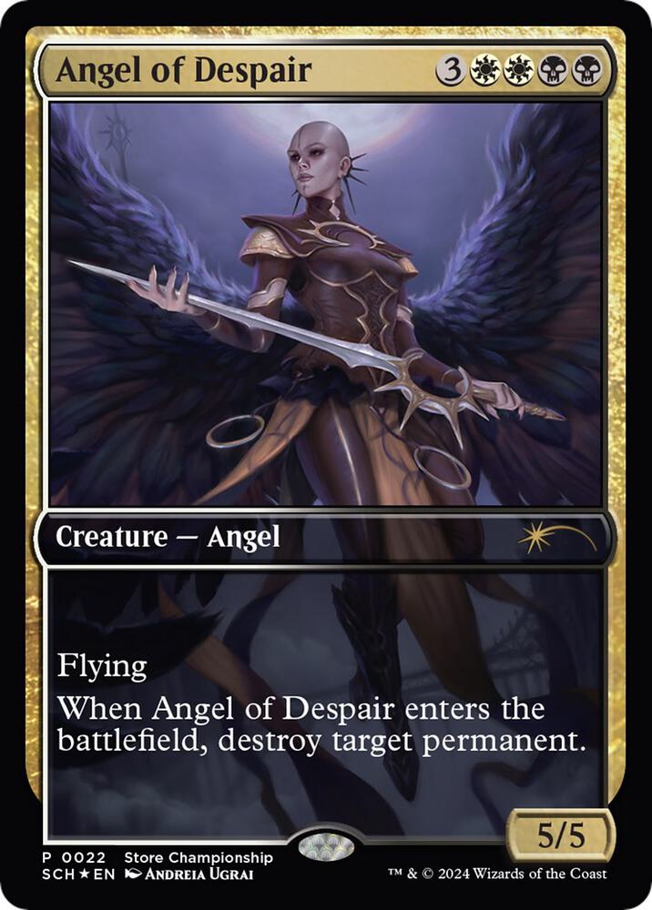 Angel of Despair 22 (Game Day & Store Championship Promos)  - Full Art Foil | Good Games Adelaide SA