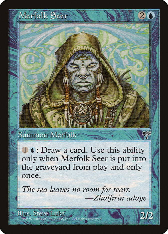 Merfolk Seer [Mirage] | Good Games Adelaide SA