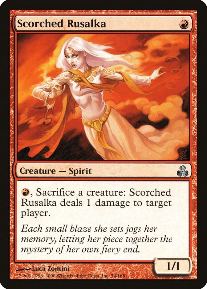 Scorched Rusalka 74 (Guildpact)  - Foil | Good Games Adelaide SA