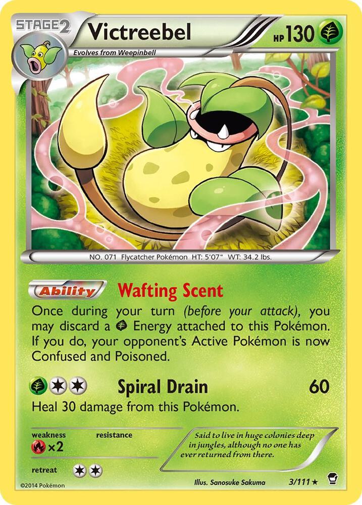 Victreebel 3/111 (XY - Furious Fists)  - Holofoil | Good Games Adelaide SA