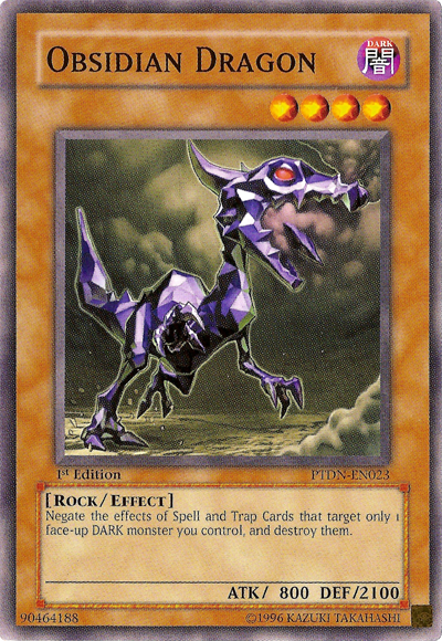 Obsidian Dragon [PTDN-EN023] Common | Good Games Adelaide SA
