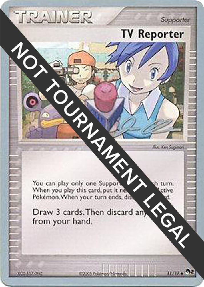 TV Reporter 2006 Jason Klaczynski 11/17 (World Championship Decks)  | Good Games Adelaide SA