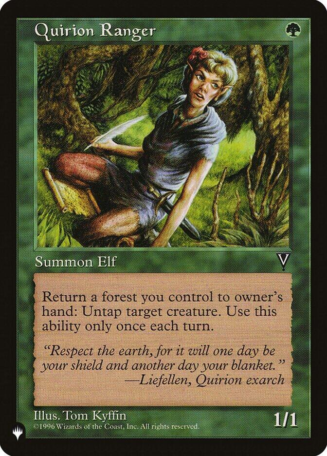 Quirion Ranger  (The List Reprints)  | Good Games Adelaide SA