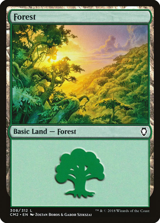 Forest (308) [Commander Anthology Volume II] | Good Games Adelaide SA