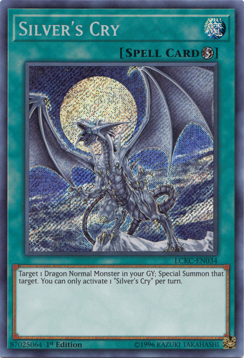 Silver's Cry [LCKC-EN034] Secret Rare | Good Games Adelaide SA