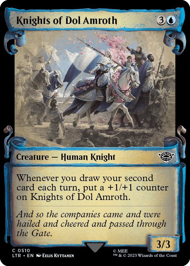 Knights of Dol Amroth 510 (Universes Beyond: The Lord of the Rings: Tales of Middle-earth)  - Showcase Scroll | Good Games Adelaide SA