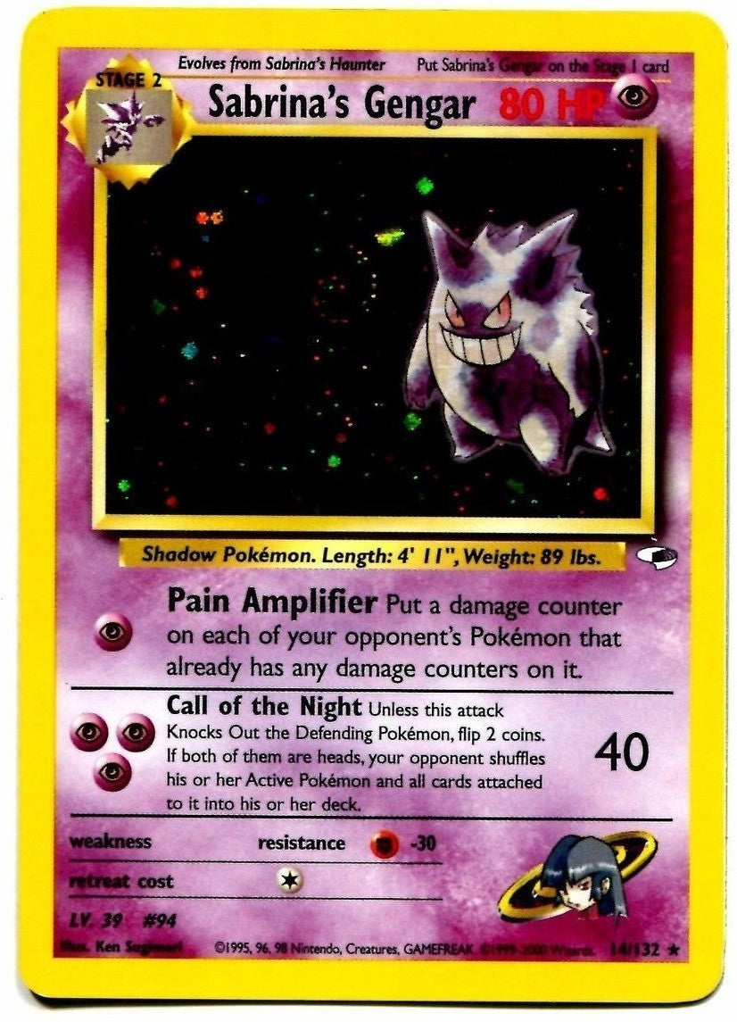 Sabrina's Gengar (14/132) [Gym Heroes Unlimited] | Good Games Adelaide SA