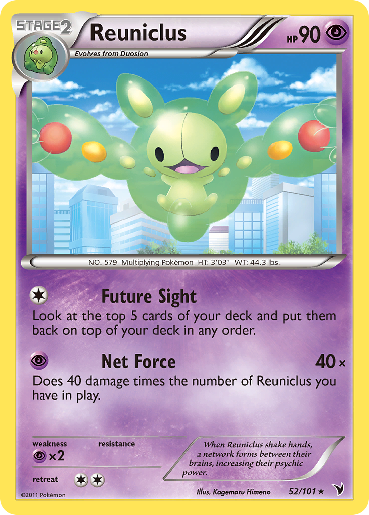Reuniclus (52/101) [Black & White: Noble Victories] | Good Games Adelaide SA