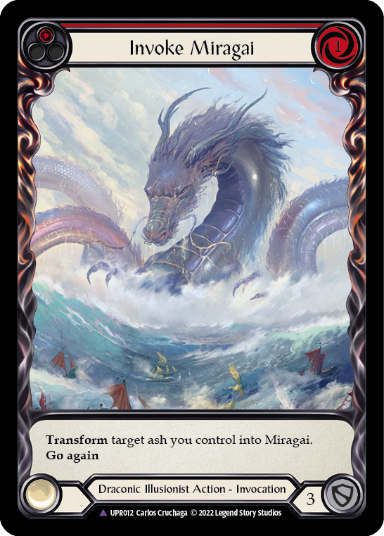 Invoke Miragai // Miragai (Marvel) [UPR012] (Uprising)  Cold Foil | Good Games Adelaide SA