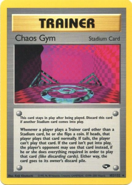Chaos Gym (102/132) [Gym Challenge Unlimited] | Good Games Adelaide SA