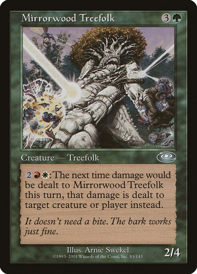 Mirrorwood Treefolk [Planeshift] | Good Games Adelaide SA