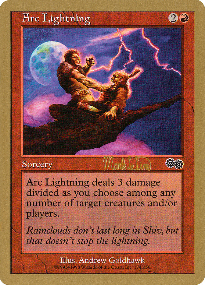 Arc Lightning (Mark Le Pine) [World Championship Decks 1999] | Good Games Adelaide SA