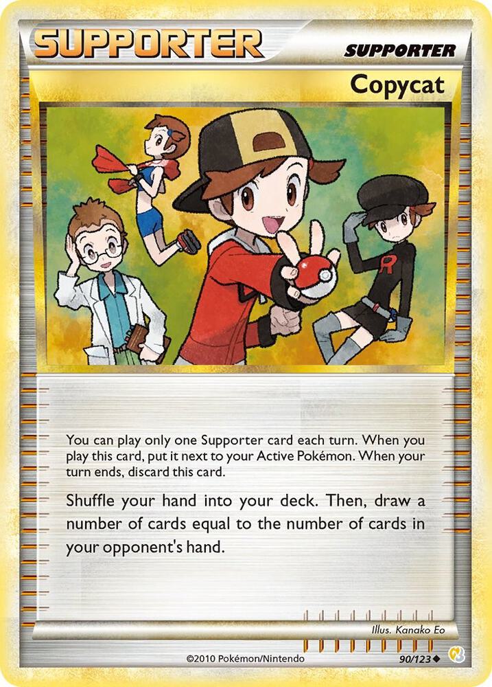 Copycat 90/123 (HeartGold SoulSilver)  - Reverse Holofoil | Good Games Adelaide SA