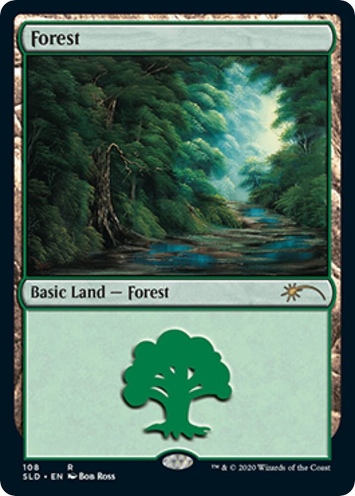 Forest 108 Bob Ross 108 (Secret Lair Drop Series)  | Good Games Adelaide SA