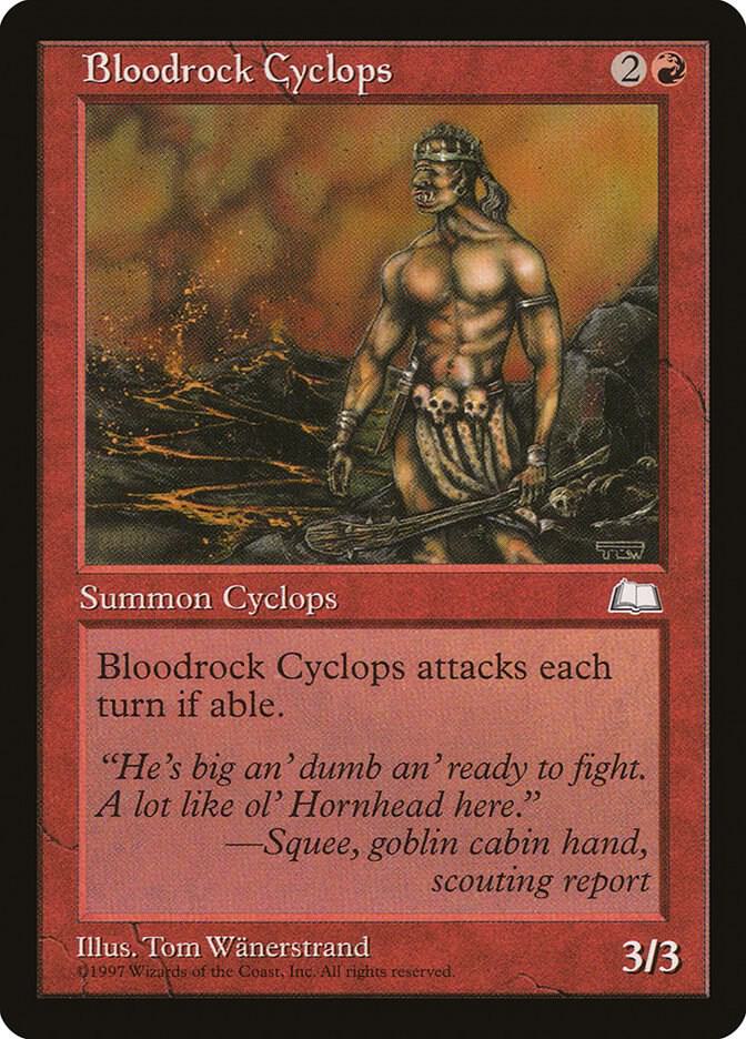 Bloodrock Cyclops  (Weatherlight)  | Good Games Adelaide SA