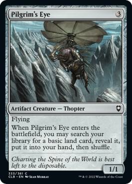 Pilgrims Eye 333 (Commander Legends: Battle for Baldur's Gate)  - Foil | Good Games Adelaide SA