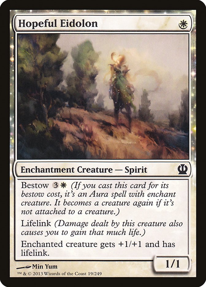 Hopeful Eidolon 19 (Theros)  - Foil | Good Games Adelaide SA