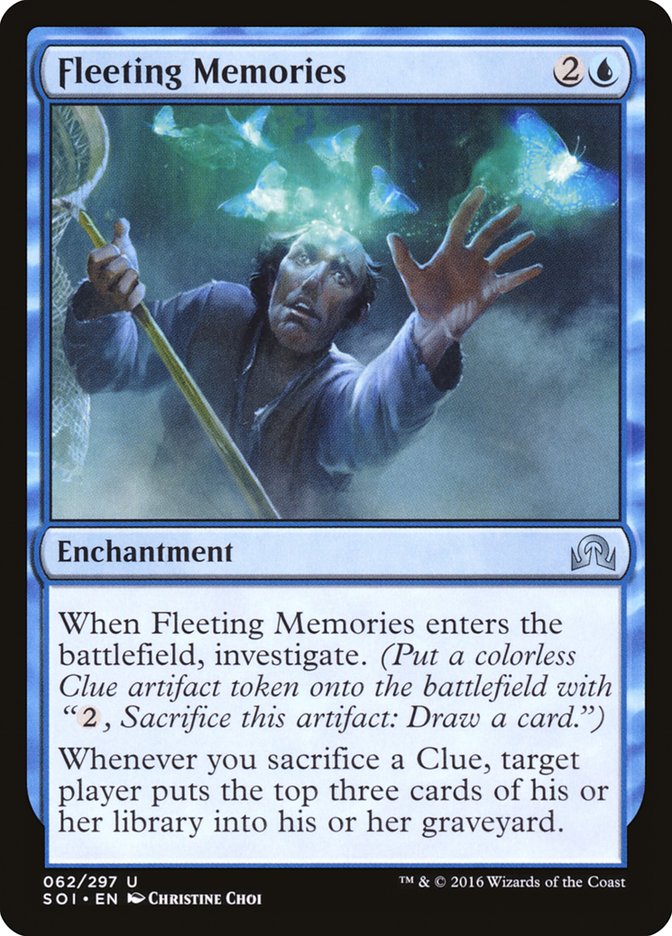 Fleeting Memories 62 (Shadows over Innistrad)  - Foil | Good Games Adelaide SA