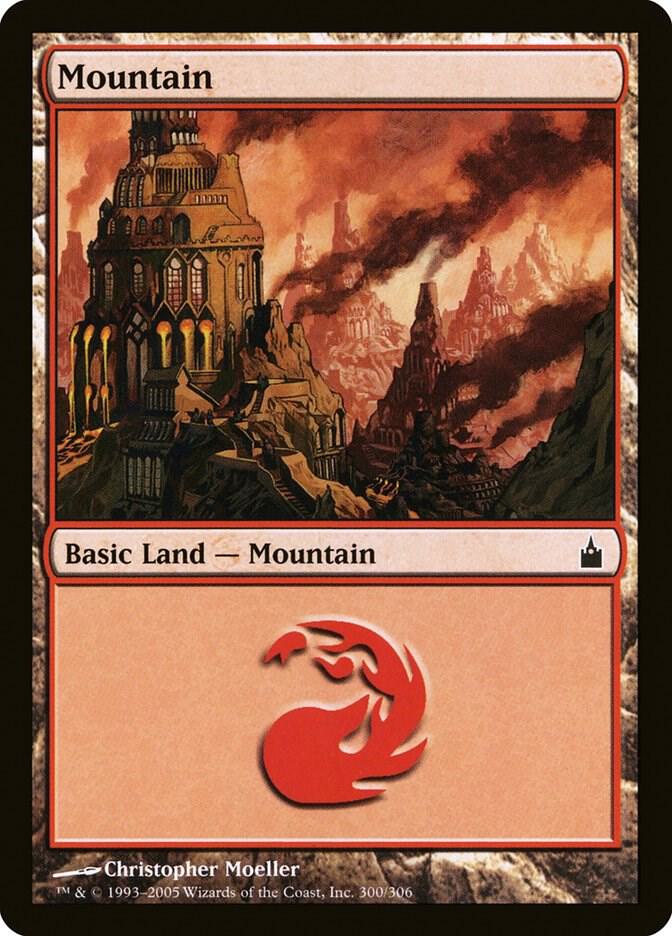 Mountain 300/306 (Ravnica: City of Guilds)  - Foil | Good Games Adelaide SA