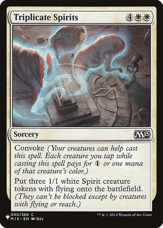Triplicate Spirits 040/269 (The List Reprints)  | Good Games Adelaide SA