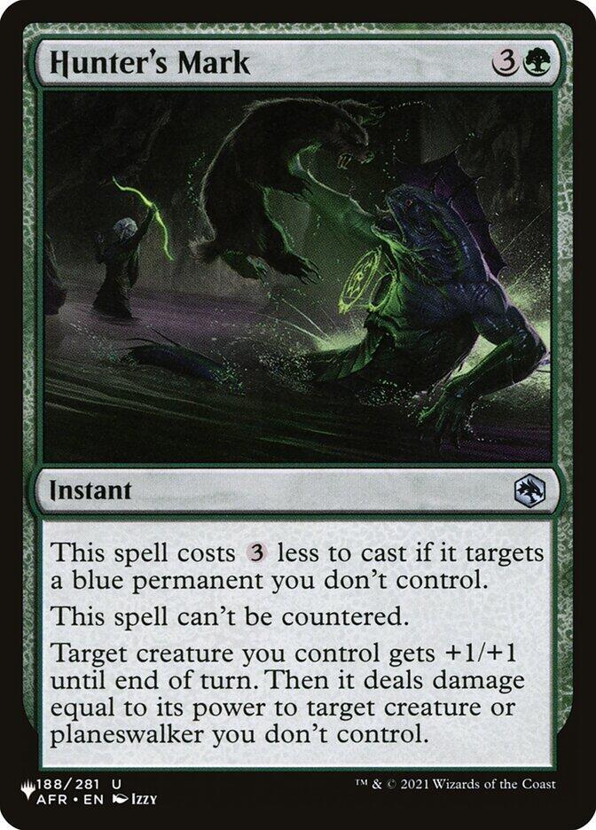 Hunters Mark 188/281 (The List Reprints)  | Good Games Adelaide SA